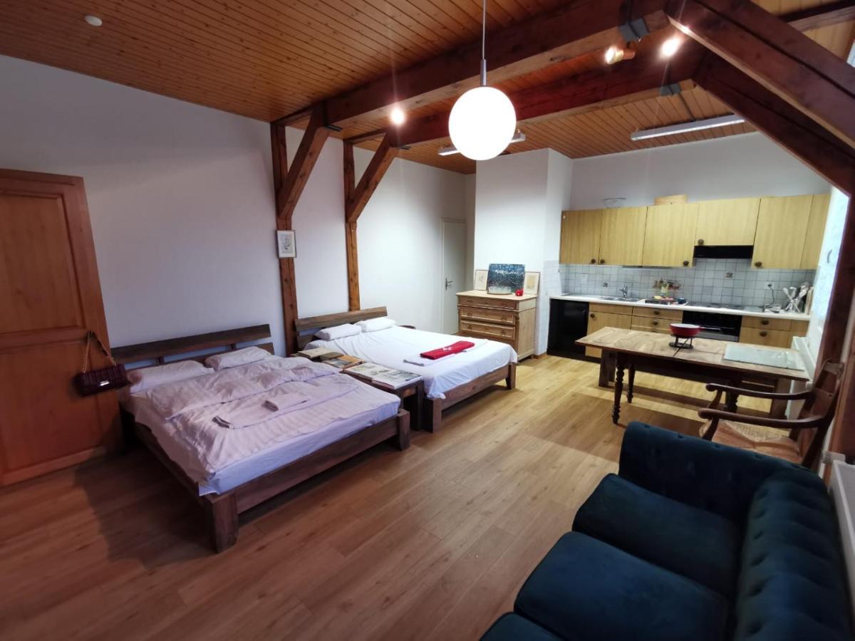 Simple Studio 36M2 In The Center Of Burgdorf Private Parking Small Bathroom Exterior foto